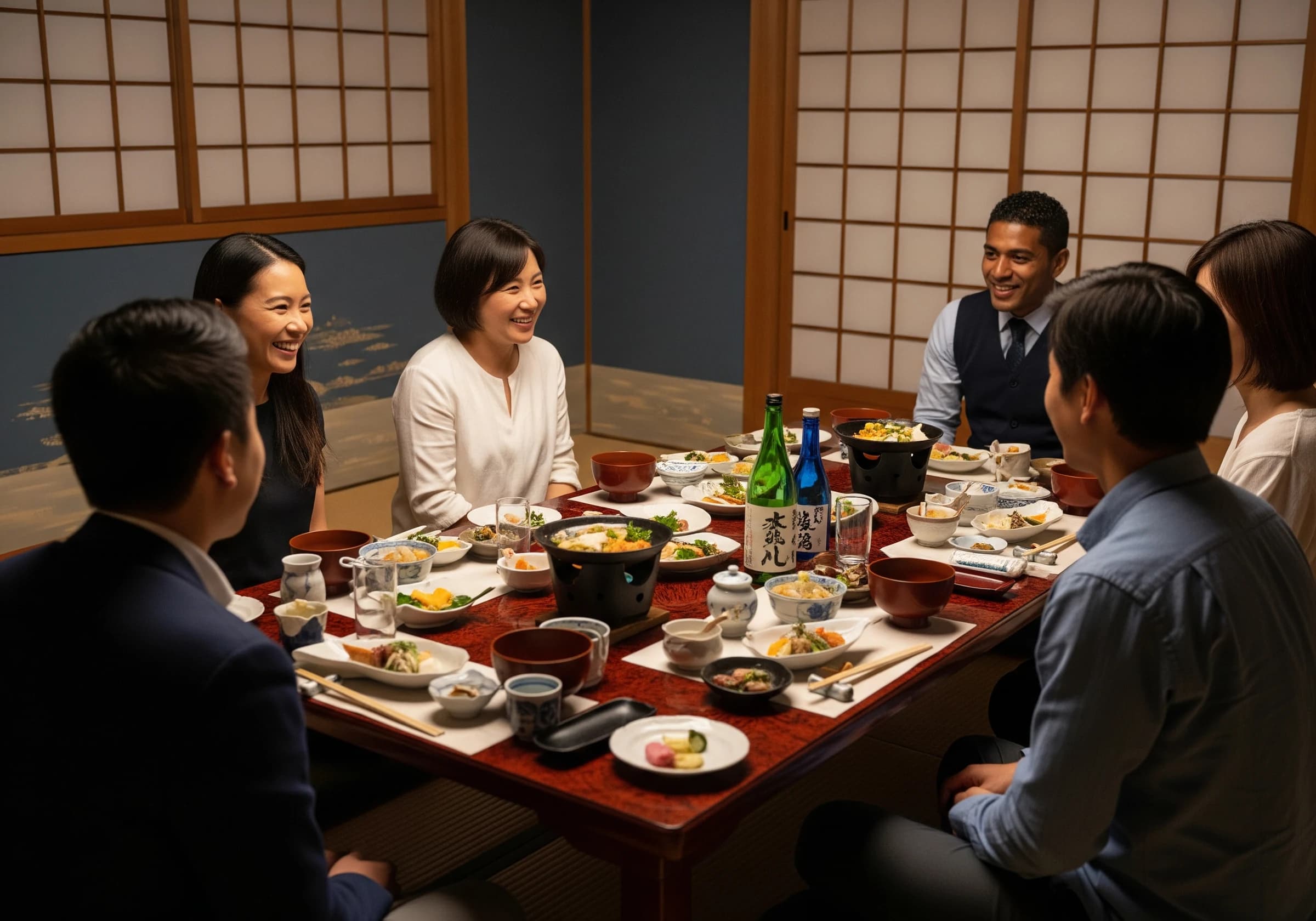 歓迎の食卓